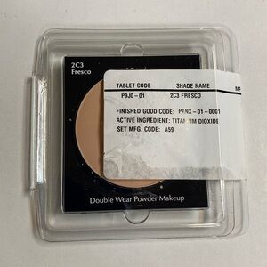 New Estée Lauder Double Wear Powder Makeup in 2C3 Fresco Sealed Tester